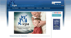 Desktop Screenshot of icpa4kids.org